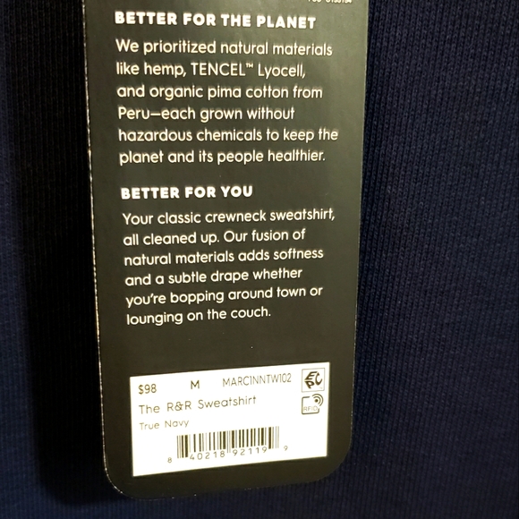 🌻NWT Allbirds R&R Sweatshirt - Picture 3 of 6